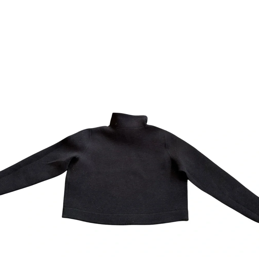 Sweaty Betty | Luxe Long Sleeve Boxy Crop Top Sweater women’s Size XS Oversized